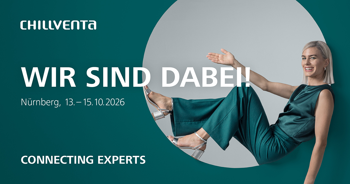 Chillventa 2026 – wir sind wieder dabei!